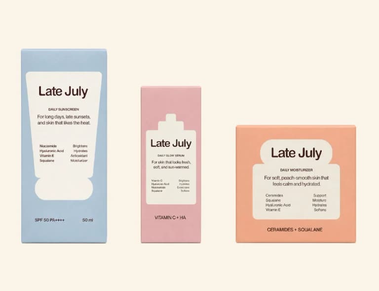 Late July packaging